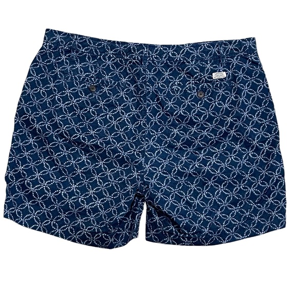 Ralph Lauren - Lauren Jeans Co. - Blue Pattern Casual Shorts Women's Size 12 - Picture 2 of 4